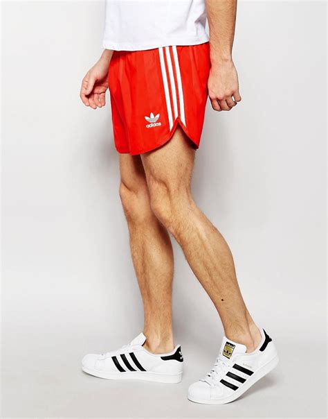 adidas shorts herren 2xl|Adidas men's red shorts.